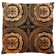 The Art Of Batik Printing Large Cushion Case (one Side) by Sapixe