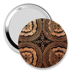 The Art Of Batik Printing 3  Handbag Mirrors by Sapixe