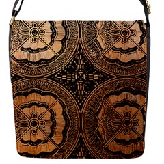 The Art Of Batik Printing Flap Messenger Bag (s) by Sapixe