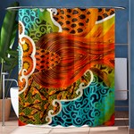 The Beautiful Of Art Indonesian Batik Pattern Shower Curtain 60  x 72  (Medium)  60 x72  Curtain