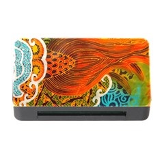 The Beautiful Of Art Indonesian Batik Pattern Memory Card Reader with CF