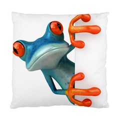 Tree Frog Illustration Standard Cushion Case (two Sides) by Sapixe