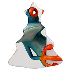 Tree Frog Illustration Christmas Tree Ornament (two Sides)