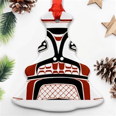 Traditional Northwest Coast Native Art Ornament (christmas Tree)  by Sapixe