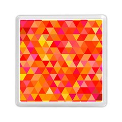 Triangle Tile Mosaic Pattern Memory Card Reader (square)  by Sapixe