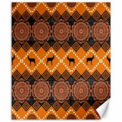 Traditiona  Patterns And African Patterns Canvas 8  X 10  by Sapixe