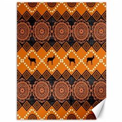 Traditiona  Patterns And African Patterns Canvas 36  X 48   by Sapixe