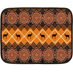 Traditiona  Patterns And African Patterns Fleece Blanket (mini) by Sapixe