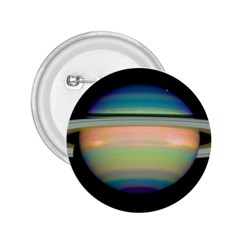 True Color Variety Of The Planet Saturn 2 25  Buttons by Sapixe