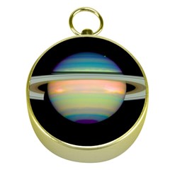 True Color Variety Of The Planet Saturn Gold Compasses by Sapixe