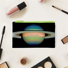 True Color Variety Of The Planet Saturn Cosmetic Bag (xs) by Sapixe