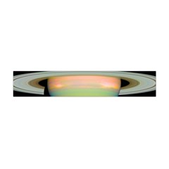 True Color Variety Of The Planet Saturn Flano Scarf (mini) by Sapixe