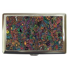 Trees Internet Multicolor Psychedelic Reddit Detailed Colors Cigarette Money Cases by Sapixe