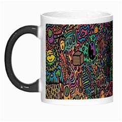 Trees Internet Multicolor Psychedelic Reddit Detailed Colors Morph Mugs by Sapixe