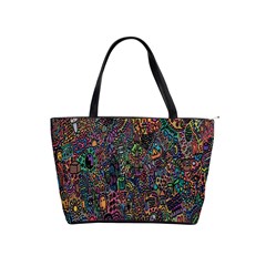 Trees Internet Multicolor Psychedelic Reddit Detailed Colors Shoulder Handbags by Sapixe