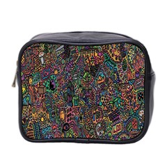 Trees Internet Multicolor Psychedelic Reddit Detailed Colors Mini Toiletries Bag 2-side by Sapixe