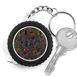 Trees Internet Multicolor Psychedelic Reddit Detailed Colors Measuring Tape Front