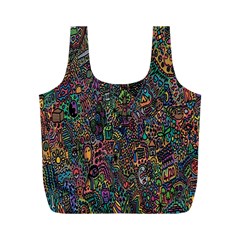 Trees Internet Multicolor Psychedelic Reddit Detailed Colors Full Print Recycle Bags (m)  by Sapixe