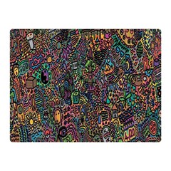 Trees Internet Multicolor Psychedelic Reddit Detailed Colors Double Sided Flano Blanket (mini)  by Sapixe