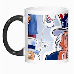 United States Of America Celebration Of Independence Day Uncle Sam Morph Mugs by Sapixe