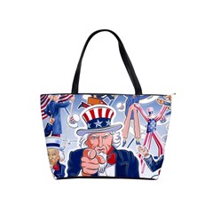 United States Of America Celebration Of Independence Day Uncle Sam Shoulder Handbags by Sapixe