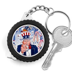 United States Of America Celebration Of Independence Day Uncle Sam Measuring Tape by Sapixe