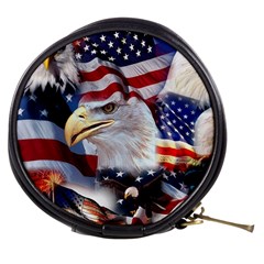 United States Of America Images Independence Day Mini Makeup Bags by Sapixe