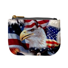 United States Of America Images Independence Day Mini Coin Purses by Sapixe