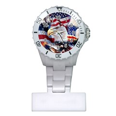 United States Of America Images Independence Day Plastic Nurses Watch by Sapixe