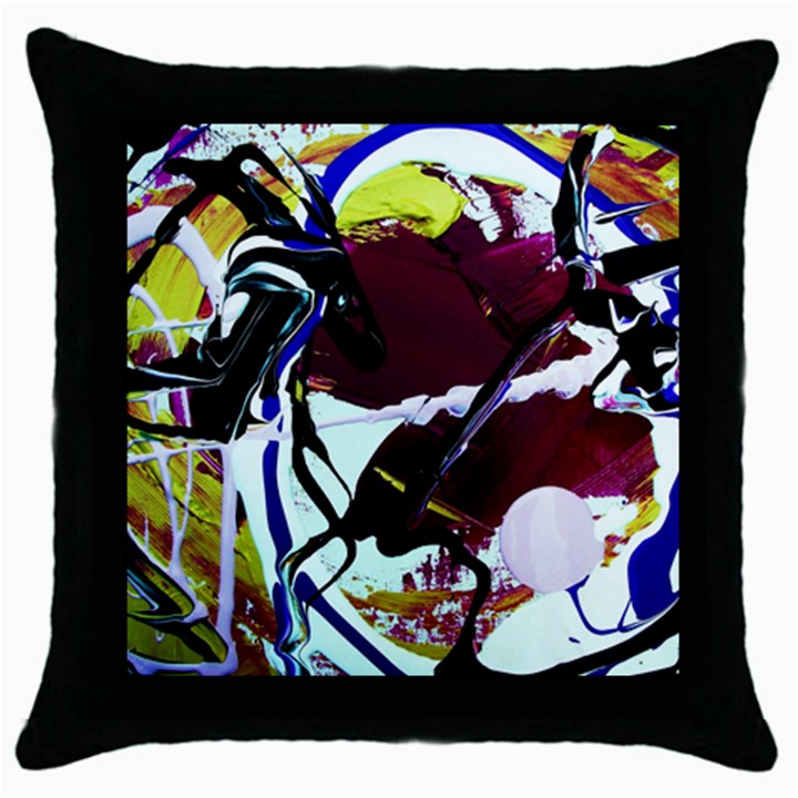 Immediate Attraction 9 Throw Pillow Case (Black)