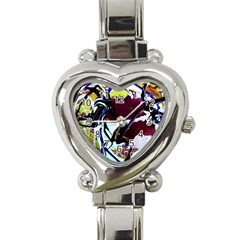 Immediate Attraction 9 Heart Italian Charm Watch by bestdesignintheworld