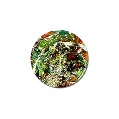 April   Birds Of Paradise 5 Golf Ball Marker by bestdesignintheworld