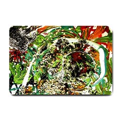 April   Birds Of Paradise 5 Small Doormat  by bestdesignintheworld