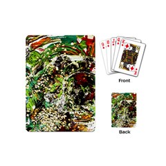 April   Birds Of Paradise 5 Playing Cards (mini)  by bestdesignintheworld