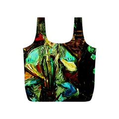 Girl In The Bar Full Print Recycle Bags (s)  by bestdesignintheworld