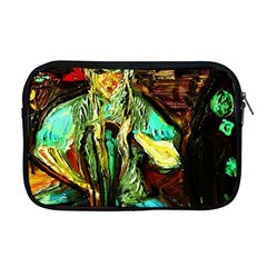 Girl In The Bar Apple Macbook Pro 17  Zipper Case by bestdesignintheworld