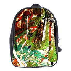 April   Birds Of Paradise School Bag (large) by bestdesignintheworld