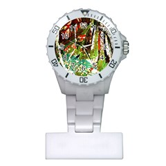 April   Birds Of Paradise Plastic Nurses Watch by bestdesignintheworld