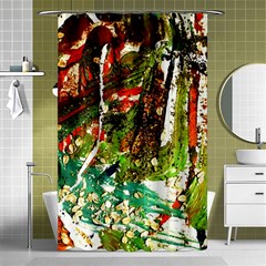 April   Birds Of Paradise Shower Curtain 48  X 72  (small)  by bestdesignintheworld