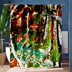 April   Birds Of Paradise Shower Curtain 60  X 72  (medium)  by bestdesignintheworld