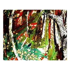 April   Birds Of Paradise Double Sided Flano Blanket (large)  by bestdesignintheworld