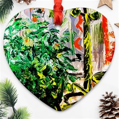 Plant In The Room  Ornament (heart) by bestdesignintheworld