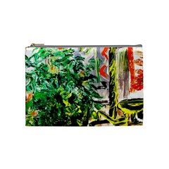 Plant In The Room  Cosmetic Bag (medium)  by bestdesignintheworld