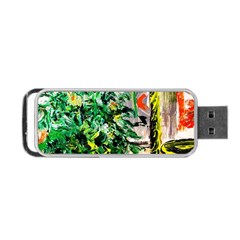 Plant In The Room  Portable Usb Flash (one Side) by bestdesignintheworld