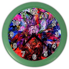 gift from africa and rhino Color Wall Clocks