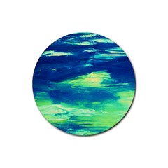 Sky Is The Limit Rubber Coaster (round)  by bestdesignintheworld