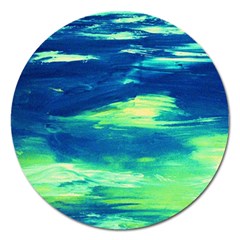 Sky Is The Limit Magnet 5  (round) by bestdesignintheworld