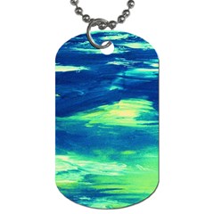 Sky Is The Limit Dog Tag (two Sides) by bestdesignintheworld