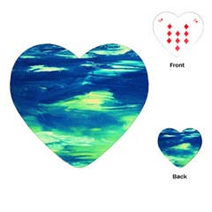 Sky Is The Limit Playing Cards (heart)  by bestdesignintheworld