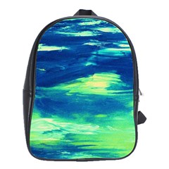 Sky Is The Limit School Bag (large) by bestdesignintheworld